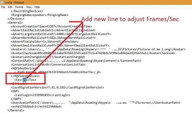 صورة لـ دليل استكشاف الأخطاء وإصلاحها لمحادثات Skype | Skype-Appdata-FPS-Adjustment-DzTechs