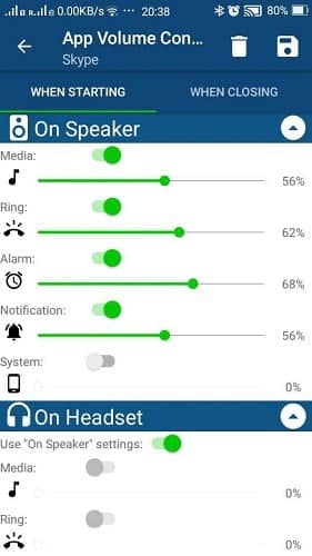 صورة لـ دليل استكشاف الأخطاء وإصلاحها لمحادثات Skype | Skype-Calls-App-Volume-Control-DzTechs