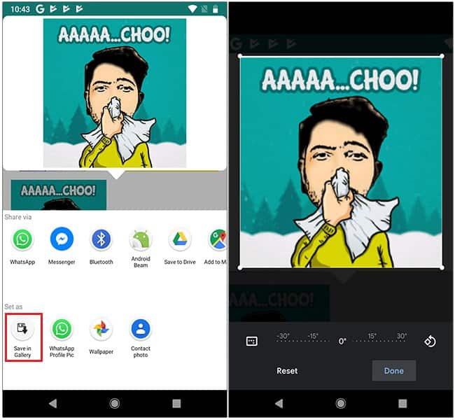 صورة لـ كيف إنشاء الملصقات المخصصة الخاصة بك على الـ WhatsApp (Android) | awws-DzTechs
