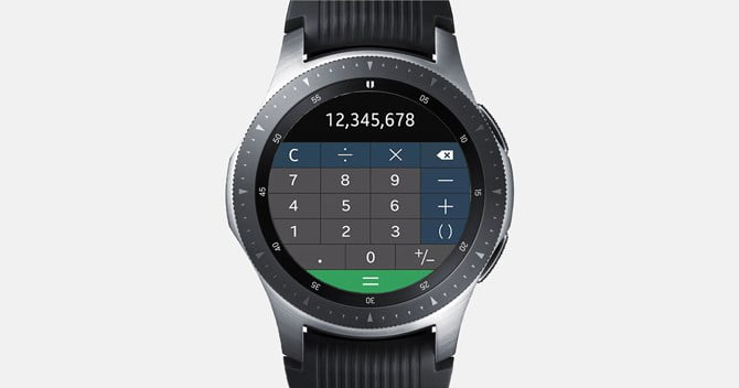 صورة لـ أفضل تطبيقات Galaxy Watch و Active 2 (لسنة 2023) | calculator-DzTechs