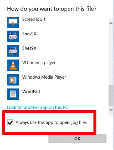 صورة لـ كيفية تغيير وإعادة تعيين واستبدال اقترانات الملفات في نظام التشغيل Windows 10 | change-reset-replace-file-associations-windows-10-always-use-DzTechs