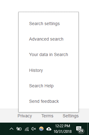 صورة لـ كيف يمكنك إزالة و حذف سجل بحث Google بسهولة | delete-search-history-click-on-settings-DzTechs