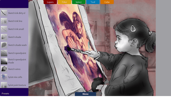 صورة لـ أفضل بدائل تطبيق Procreate المُتاحة لـ Android و Windows لإنشاء رسومات فنية | krita-sketch-e1525109164512-DzTechs