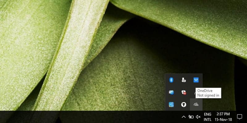 صورة لـ كيفية استعادة رمز OneDrive المفقود على شريط المهام في Windows 10 | onedrive-icon-windows-featured-DzTechs