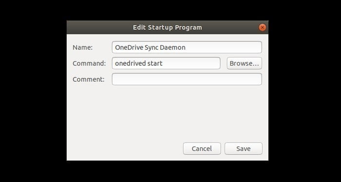 صورة لـ كيفية مزامنة Microsoft OneDrive مع نظام Linux | onedrive-startup-DzTechs