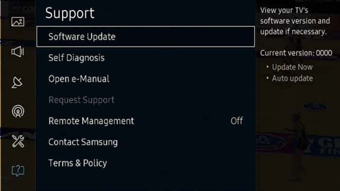 صورة لـ الأشياء التي تحتاج إلى القيام بها عند إعداد التلفزيون الذكي الخاص بك | setting-up-smart-tv-software-update-DzTechs