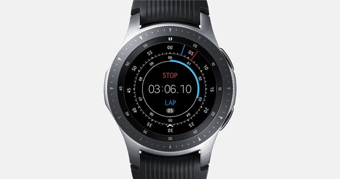 صورة لـ أفضل تطبيقات Galaxy Watch و Active 2 (لسنة 2023) | stopwatch-1-DzTechs