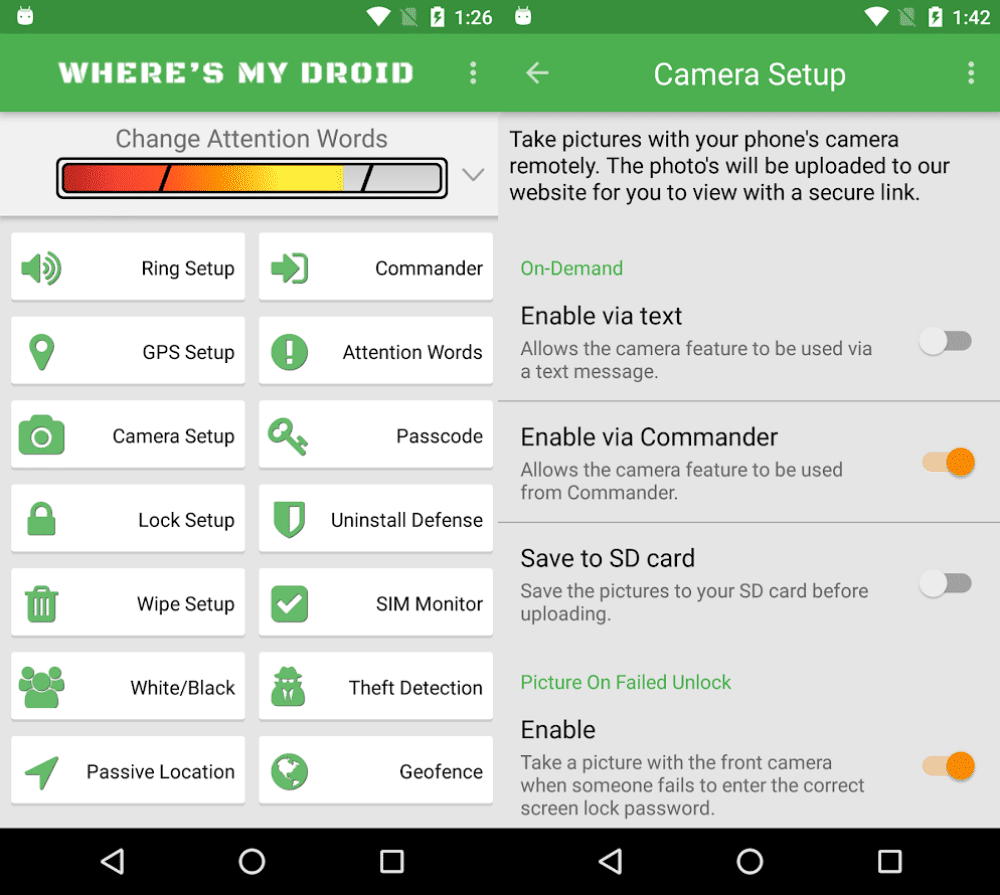 صورة لـ أفضل تطبيقات الحماية ومكافحة السرقة والعثور على هاتف Android | where-my-droid-min