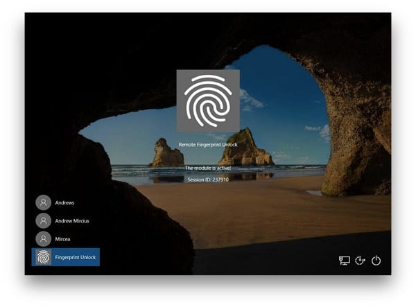 صورة لـ فتح قفل Windows باستخدام مستشعر بصمات الأصابع على جهاز Android | windfinal-DzTechs