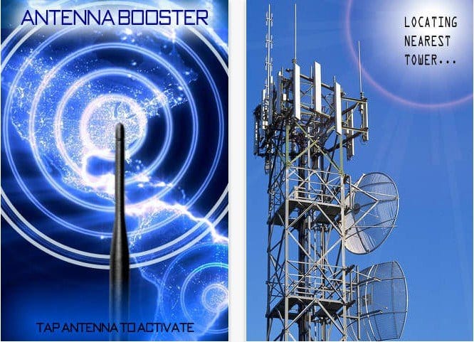 صورة لـ أفضل 10+ تطبيقات iPhone لزيادة سرعة الإنترنت | Antenna-Booster-DzTechs