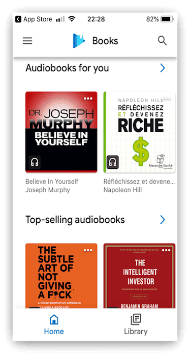 صورة لـ أفضل تطبيقات Audiobook لمُستخدمي الـ iPhone (مجانية ومدفوعة) | Audiobook-Apps-for-iPhone-Users-8-1-DzTechs