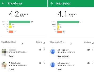صورة لـ مجموعة من تطبيقات Android مُصابة ببرامج ضارة مع 2 مليون عملية تنزيل تم سحبها من متجر Play | Clicker-Ad-Reviews-DzTechs
