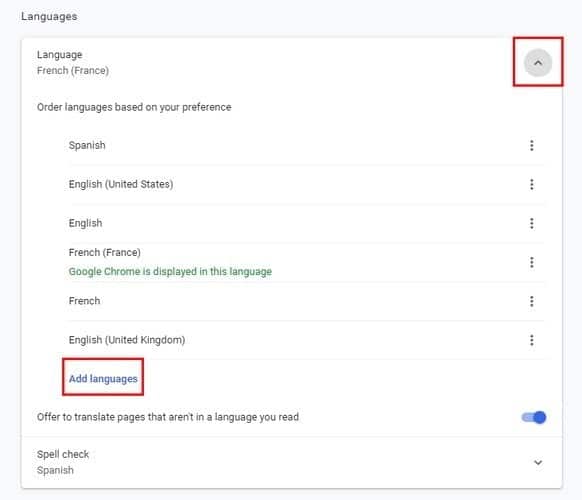 صورة لـ كيفية إضافة قواميس وإدارتها على Google Chrome | Dictionary-SetLang-DzTechs