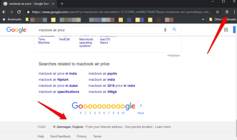 صورة لـ مُقارنة بين DuckDuckGo و Google: من هو المُتصفح الأكثر خصوصية ولماذا | DuckDuckGo-vs-Google-Search-comparison-1-DzTechs