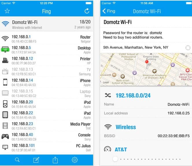 صورة لـ أفضل 10+ تطبيقات iPhone لزيادة سرعة الإنترنت | Fing-DzTechs