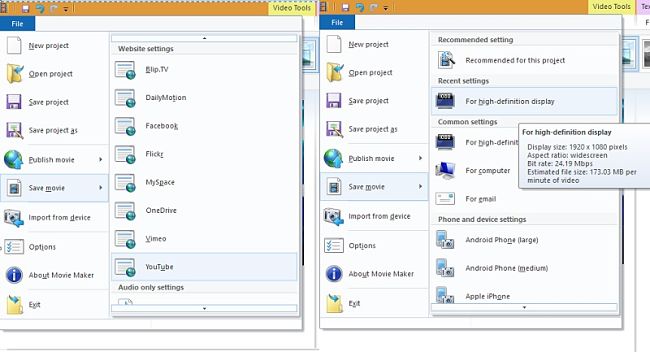 صورة لـ دليل المُبتدئين لاحتراف استخدام Windows Movie Maker | Movie-Maker-Save-Movie-Settings-Final-DzTechs