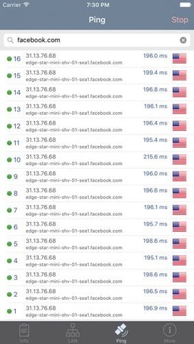 صورة لـ أفضل 10+ تطبيقات iPhone لزيادة سرعة الإنترنت | Network-Analyzer-Lite-e1507750976500-DzTechs
