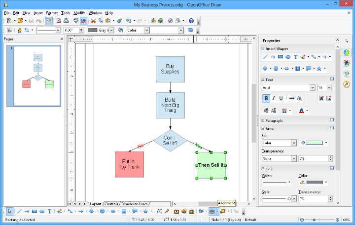 صورة لـ تطبيقات مُخصصة لتعديل ملفات PDF يُمكنك استخدامها على أي كمبيوتر | PDF-edit-openoffice-draw-app-DzTechs
