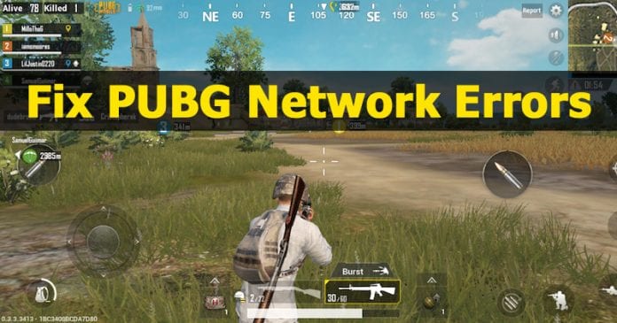 صورة لـ كيفية إصلاح خطأ “Network Lag Detected” في PUBG Mobile | PUBG-Network-error-696x365-DzTechs