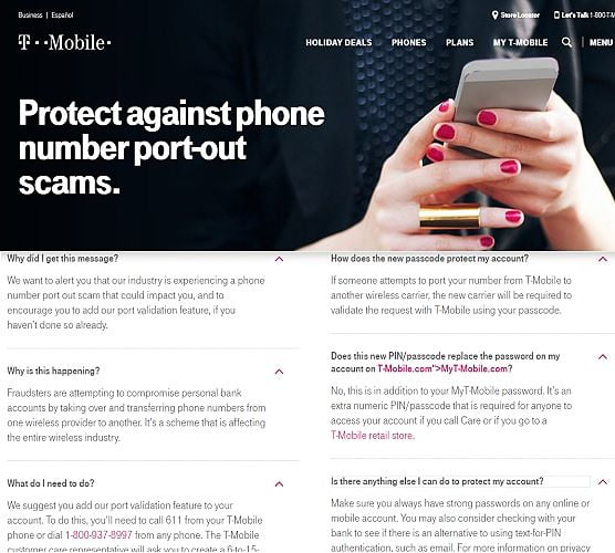 صورة لـ كيفية مكافحة هجمات التصيد عبر الهاتف الخليوي | T-Mobile-Phone-Number-Portout-Scam-Advisory-DzTechs
