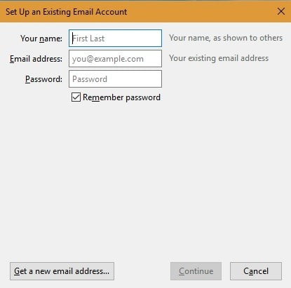 صورة لـ كيفية إعداد خادم البريد الإلكتروني الخاص بك على كمبيوتر Windows | Thunderbird-set-up-1-DzTechs