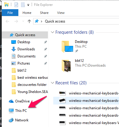 صورة لـ كيفية تعيين محرك أقراص الشبكة في نظام Windows 10 | Windows10-network-drive-file-explorer-DzTechs
