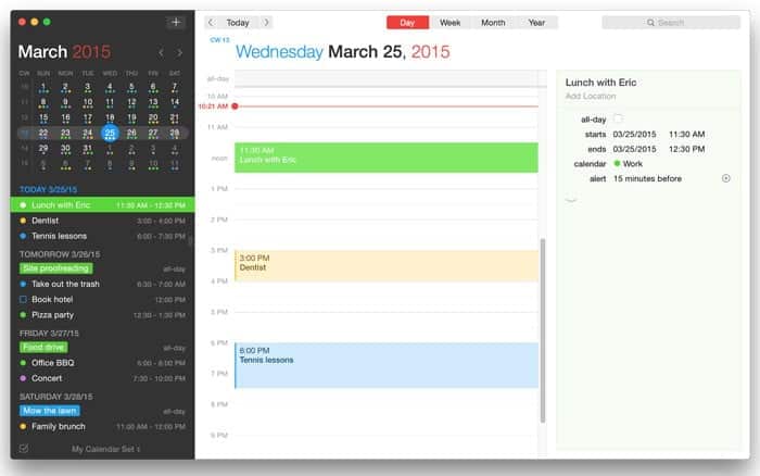 صورة لـ أفضل تطبيقات التقويم المُميزة على الـ Mac | best-calendar-apps-mac-fantastical-DzTechs