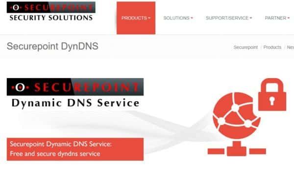 صورة لـ أفضل مُزوِّدي خوادم DNS الديناميكية لاستخدامها مجانًا لتحسين الإنترنت | free-ddns-Securepoint-DynDNS-e1543513422240-DzTechs