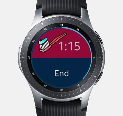 صورة لـ أفضل تطبيقات المؤقت لـ Galaxy Watch | toothbrush-timer-DzTechs