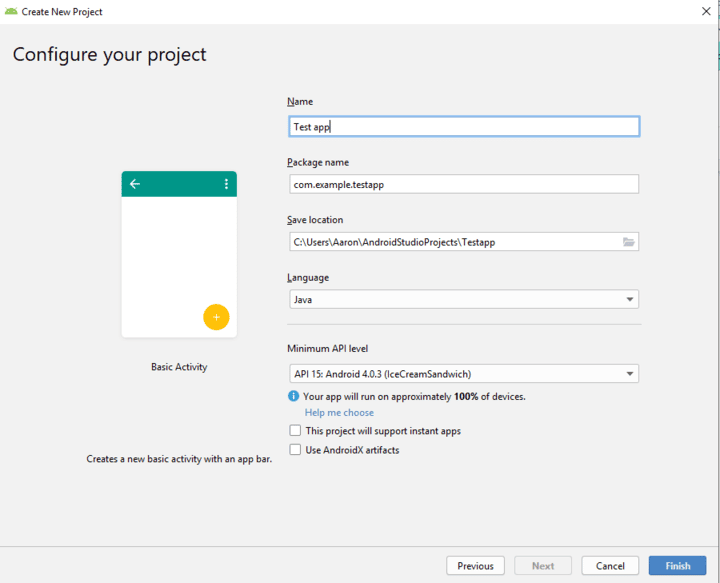 صورة لـ كيفية إعداد وتشغيل Android Pie 9.0 على جهاز الكمبيوتر لتطوير التطبيقات | Android-studio-configure-your-project-DzTechs