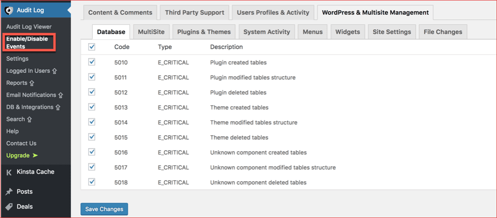 صورة لـ لماذا وكيف تقوم بإنشاء سجل تدقيق الأمان على WordPress مجانًا | Enable-disable-security-audit-log-wordpress-DzTechs