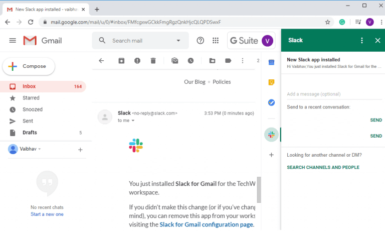 صورة لـ أفضل تطبيقات Slack التي من شأنها تحسين تواصلك مع فريقك | Gmail_Slack_App_768x460-kQ7xDJfs