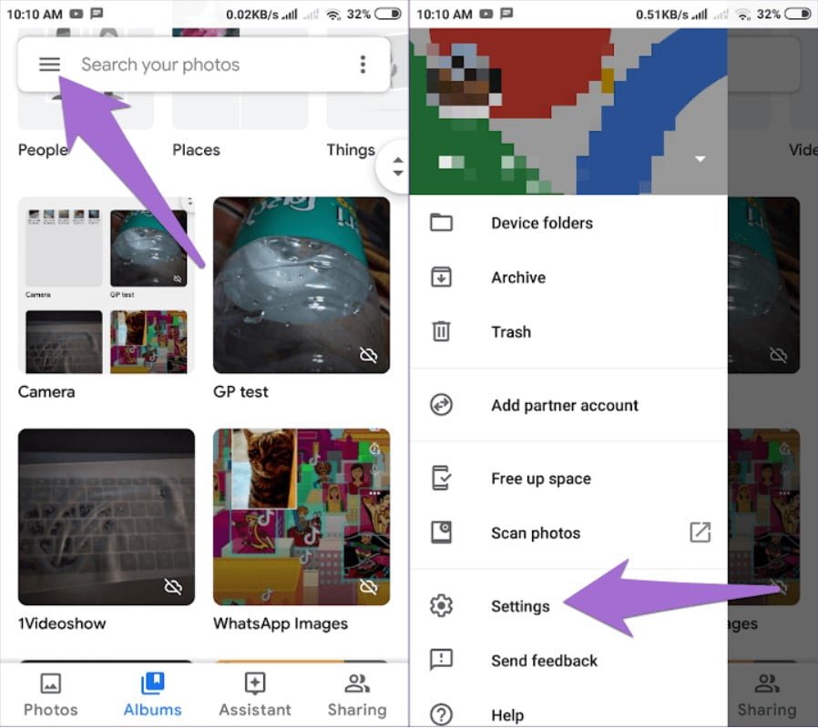 صورة لـ كيفية حذف الصور من تطبيق “صور Google” ولكن ليس من الهاتف | Google-Photos