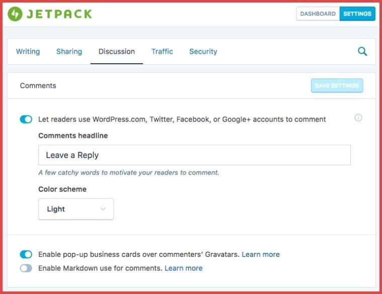 صورة لـ أفضل المُكوِّنات الإضافية للتعليقات على WordPress للمزيد من المشاركة والتفاعل | Jetpack-DzTechs