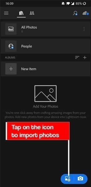 صورة لـ مُقارنة بين Lightroom و Snapseed: ما تطبيق تعديل الصور الذي يُعتبر الأفضل؟ | Lightroom_UI_Introduction-DzTechs