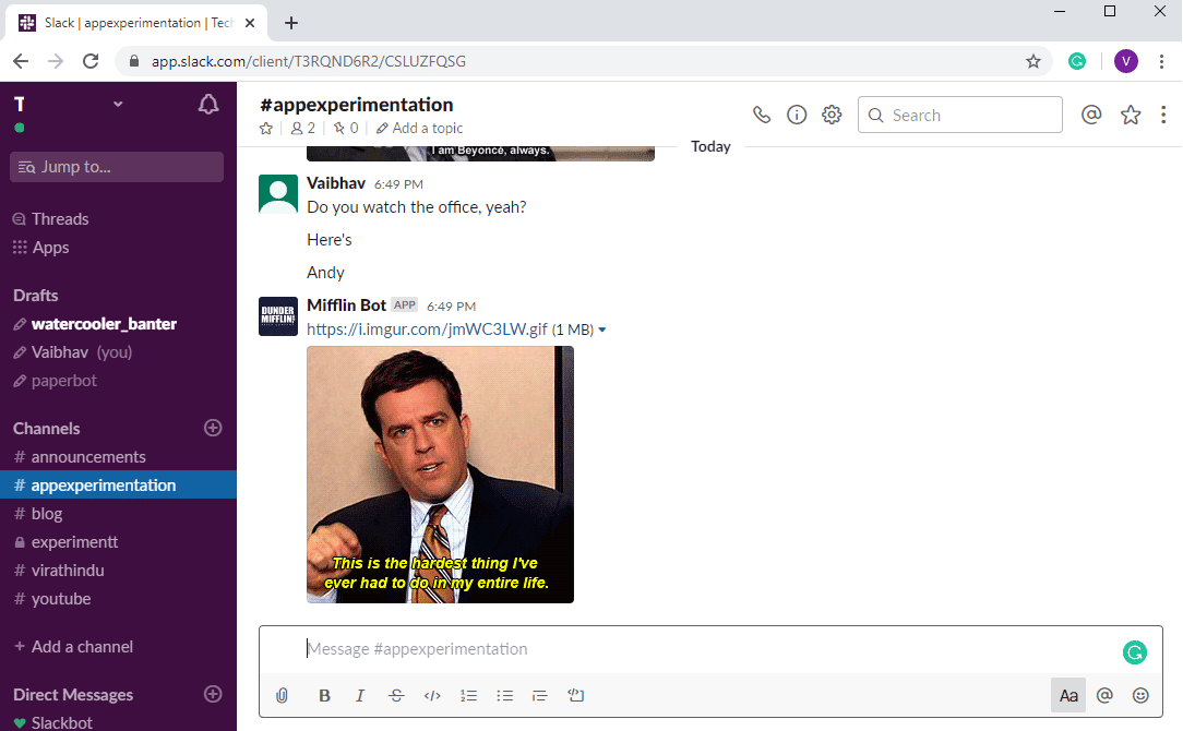 صورة لـ أفضل تطبيقات Slack التي من شأنها تحسين تواصلك مع فريقك | Mifflinf_Bot-VR7xDJfs