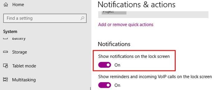 صورة لـ كيفية تخصيص الإشعارات على Windows 10 الخاصة بك | Noti-Lock-DzTechs