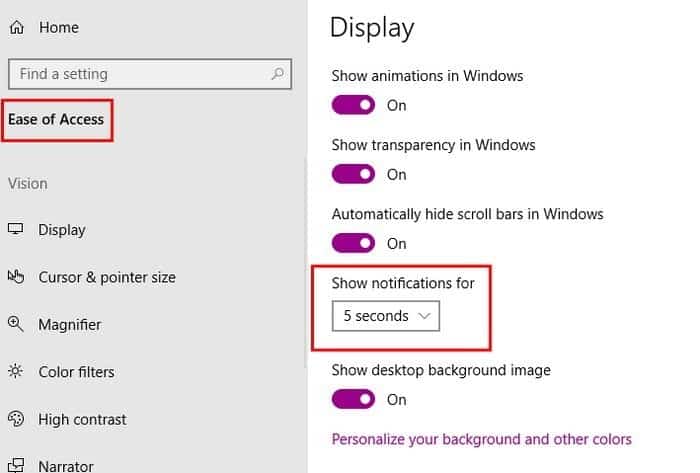 صورة لـ كيفية تخصيص الإشعارات على Windows 10 الخاصة بك | Noti-Time-DzTechs