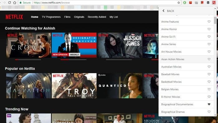 صورة لـ كيفية الوصول بسرعة إلى فئات Netflix المخفية على Chrome | Quickly-Access-Hidden-Netflix-Categories-on-Chrome-5_935adec67b324b146ff212ec4c69054f-DzTechs