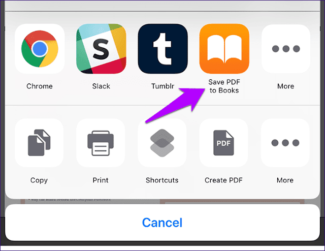 صورة لـ كيفية حفظ ملفات PDF إلى تطبيق Books على iPhone و iPad | Save-PDF-to-Books-Iphone-Ipad-10_4d470f76dc99e18ad75087b1b8410ea9-DzTechs