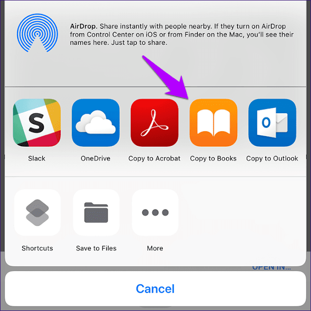 صورة لـ كيفية حفظ ملفات PDF إلى تطبيق Books على iPhone و iPad | Save-PDF-to-Books-Iphone-Ipad-5_4d470f76dc99e18ad75087b1b8410ea9-DzTechs