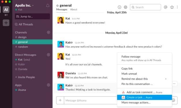 صورة لـ أفضل تطبيقات Slack التي من شأنها تحسين تواصلك مع فريقك | Screen-Shot-2018-12-28-at-12.31.55-PM-DzTechs