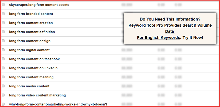 صورة لـ استراتيجية SEO للمحتوى الطويل: 11 نصيحة يجب اتباعها لتحسين ترتيب مقالتك | Search-for-longer-form-content-found-31-unique-keywords-DzTechs