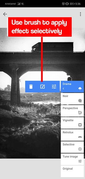 صورة لـ مُقارنة بين Lightroom و Snapseed: ما تطبيق تعديل الصور الذي يُعتبر الأفضل؟ | Snapseed_layer_tools-DzTechs