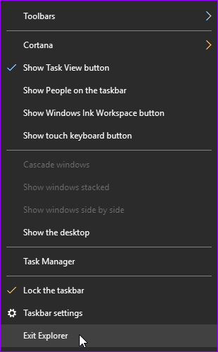 صورة لـ خطأ شريط المهام لا يختفي في وضع ملء الشاشة في Windows 10؟ 8 طرق لحله | Windows-10-Taskbar-Not-Hiding-in-Fullscreen-8_4d470f76dc99e18ad75087b1b8410ea9-DzTechs