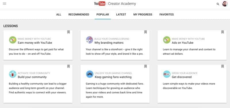 صورة لـ 11 طريقة قاتلة للترويج لفيديوهات YouTube لمزيد من المشاهدات والمشتركين | YouTube-creator-academy-DzTechs