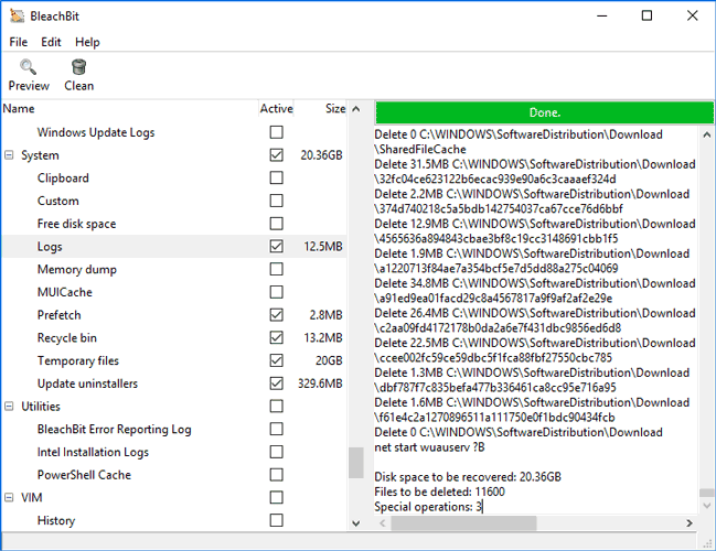 صورة لـ أفضل 10 تطبيقات مفتوحة المصدر لتجربتها | best-open-source-source-software-bleachbit-DzTechs