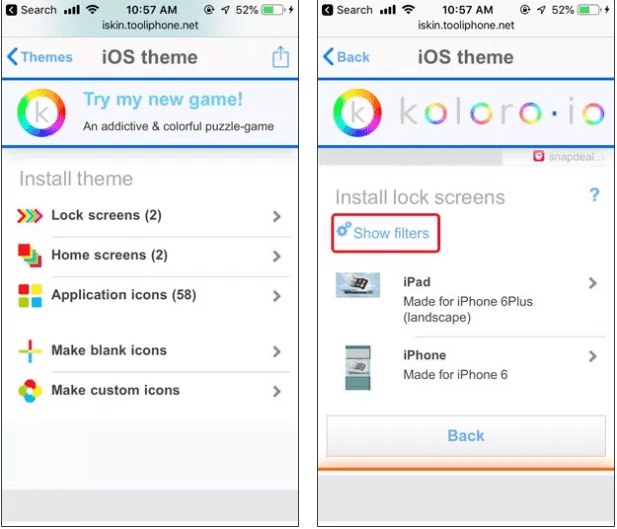 صورة لـ كيفية تخصيص الشاشة الرئيسية على الـ iPhone بدون كسر الحماية | c2-DzTechs