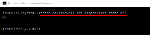 صورة لـ كيفية تعطيل جدار الحماية في نظام Windows مع سطر الأوامر | cmd_disable_firewall-DzTechs