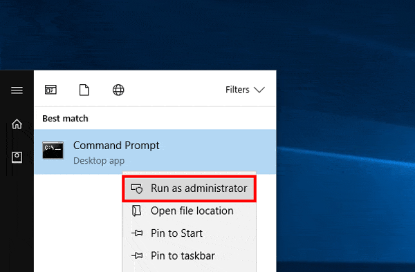 صورة لـ كيفية تعطيل جدار الحماية في نظام Windows مع سطر الأوامر | cmd_runas_admin-DzTechs